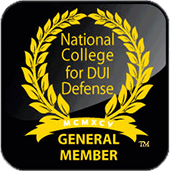 National College for DUI Defense Badge